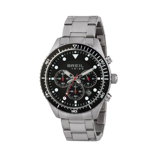 TRIBE by BREIL - OROLOGIO UOMO - SAIL CHRONO GENT 42 MM QUADRANTE NERO