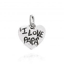 GIOVANNI RASPINI - CHARM - Cuore I love Papà