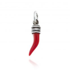 GIOVANNI RASPINI - CHARM - Red Horn Charm