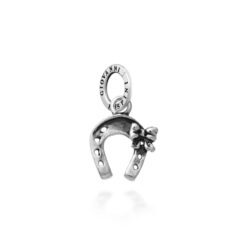 GIOVANNI RASPINI - CHARM - Ferro di Cavallo Fiocco in Argento