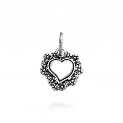 GIOVANNI RASPINI - CHARM - Cuore Votivo Margherite