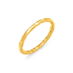 GIOVANNI RASPINI - BRACCIALE - Bangle Stone Piccolo Rigido in Argento 925 dorato