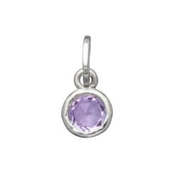 GIOVANNI RASPINI - CHARM - Charm Mini Crystal Glicine Piccolo Charm in Argento 925