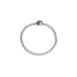 GIOVANNI RASPINI - BRACCIALE - Rolò Piccolo Chiusura Margherita in Argento 925