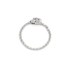 GIOVANNI RASPINI - BRACCIALE - Brisé Chiusura Quadrifoglio in Argento 925