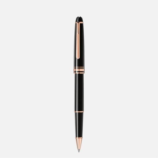 MONTBLANC - Roller Meisterstück Rose Gold-coated