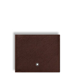 MONTBLANC - PELLETTERIA - PORTAFOGLIO 8 TASCHE IN PELLE SARTORIAL - EBONY COLOUR