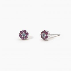 MABINA - ORECCHINI FIOR FIOR PINK