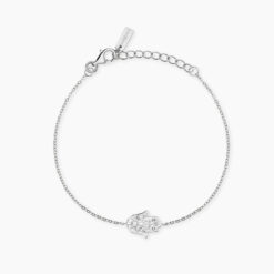 MABINA - Bracciale in argento con mano di Fatima POSITIVE ENERGY
