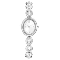 SWAROVSKI - OROLOGIO DONNA - Orologio Imber oval Fabbricato in Svizzera, Bracciale di metallo, Tono argentato, Acciaio inossidabile