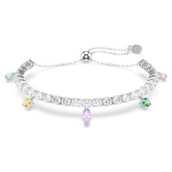 SWAROVSKI – Braccialetto Ariana Grande x Swarovski Taglio misto, Multicolore, Placcato rodio