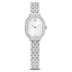 SWAROVSKI - OROLOGIO DONNA - Orologio Dextera octagon Fabbricato in Svizzera, Bracciale di metallo, Tono argentato, Acciaio inossidabile