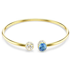 SWAROVSKI – Bracciale rigido Chroma Taglio misto, Multicolore, Finitura oro 18K