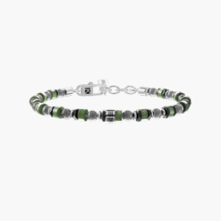 KIDULT - BRACCIALE UOMO CON TURCHESE E PIETRE "Segui i tuoi sogni"