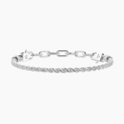 KIDULT - Bracciale componibile con catena corda HOLIDAY
