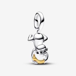 PANDORA - Charm Pendente Scimmietta con Zampe Mobili