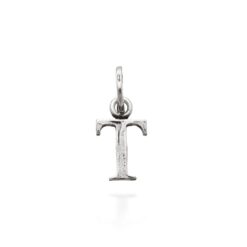 GIOVANNI RASPINI - CHARM - Lettera Logo T in Argento 925