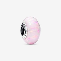 PANDORA - Charm Opale Glitter Rosa