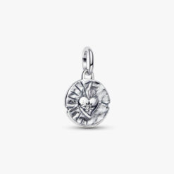 PANDORA - Charm Medallion Cuore Sacro "Amor Vincit Omnia" Argento Sterling 925