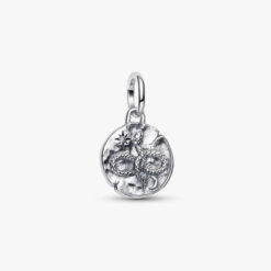 PANDORA - Charm Medallion Serpente "Memento Vivere" Argento Sterling 925