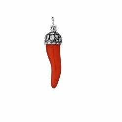 GIOVANNI RASPINI - CHARM - Charm Corno Rosso Croco