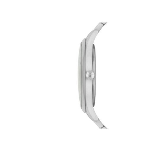 ARMANI - OROLOGIO UOMO - SOLOTEMPO CON CASSA ROTONDA E QUADRANTE BLU IN ACCIAIO INOSSIDABILE BRACCIALE CON FINITURA MISTA DI COLORE ARGENTO DATARIO CON FINESTRELLA AD ORE 3 - immagine 2