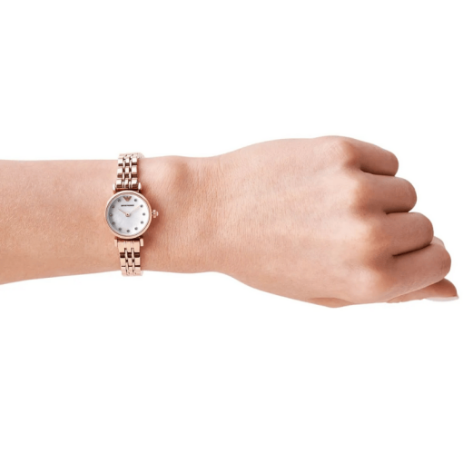 ARMANI - OROLOGIO DONNA - SOLO TEMPO AL QUARZO ROSE GOLD - AR11203 - immagine 4