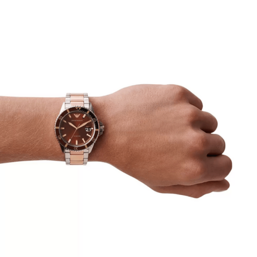 ARMANI - OROLOGIO - SOLO TEMPO UOMO COLLEZIONE MARIO - AR11340 - immagine 4