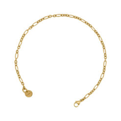 RUE DES MILLE - CharmBar - Bracciale Componibile Catena Stretta Dorata