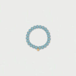 RUE DES MILLE - CharmBar - Bracciale Base Elastico IBIZA Turchese
