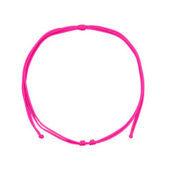RUE DES MILLE - CharmBar - Girocollo Base in Tessuto Soft Cord Fucsia