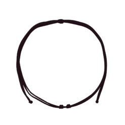 RUE DES MILLE - CharmBar - Girocollo Base in Tessuto Soft Cord Nero