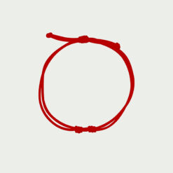 RUE DES MILLE - CharmBar - Girocollo Base in Tessuto Soft Cord Rosso