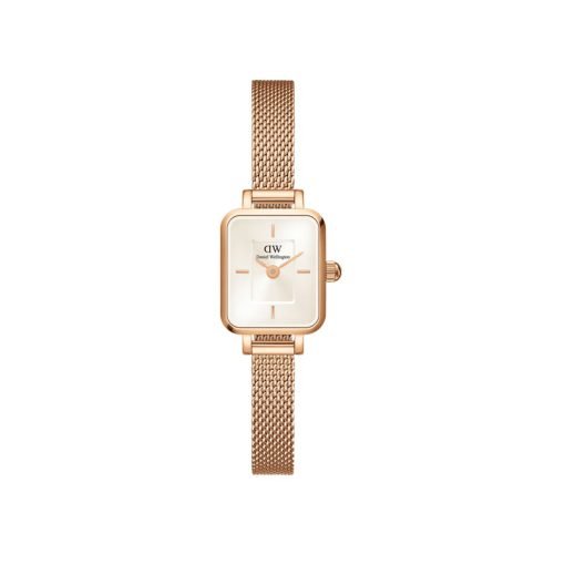 DANIEL WELLINGTON - OROLOGIO DONNA - QUADRO MINI MELROSE CHAMPAGNE