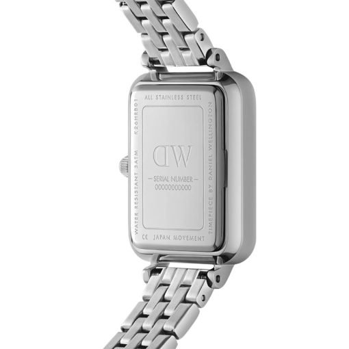 DANIEL WELLINGTON - OROLOGIO DONNA - QUADRO LUMINE BEZEL 5-LINK ARCTIC S QUADRANTE ARCTIC BLUE - immagine 3