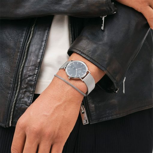 DANIEL WELLINGTON - OROLOGIO UOMO - CLASSIC MULTI-EYE STERLING ONYX - immagine 3