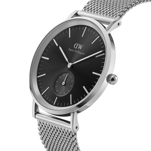 DANIEL WELLINGTON - OROLOGIO UOMO - CLASSIC MULTI-EYE STERLING ONYX - immagine 2