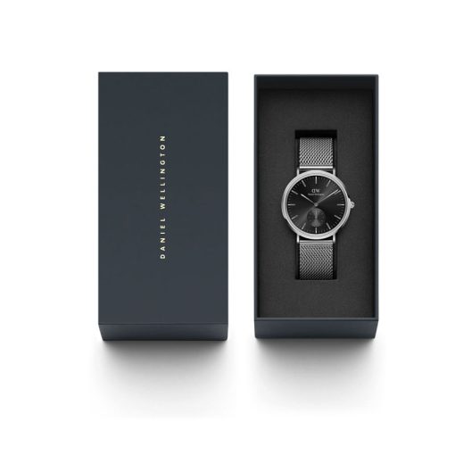 DANIEL WELLINGTON - OROLOGIO UOMO - CLASSIC MULTI-EYE STERLING ONYX - immagine 4