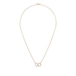 DANIEL WELLINGTON - COLLANA DONNA - CLASSIC LUMINE UNITY NECKLACE ROSE GOLD