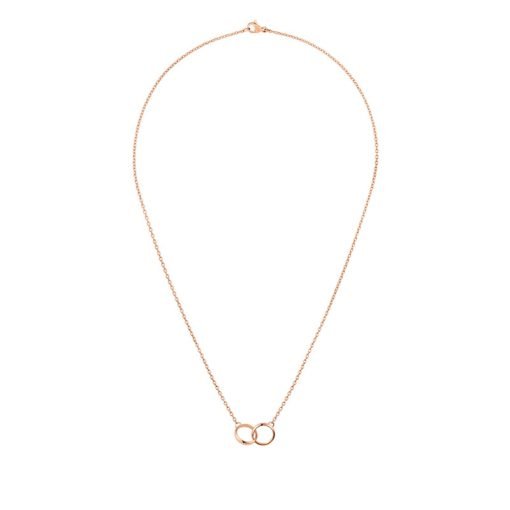 DANIEL WELLINGTON - COLLANA DONNA - CLASSIC LUMINE UNITY NECKLACE ROSE GOLD