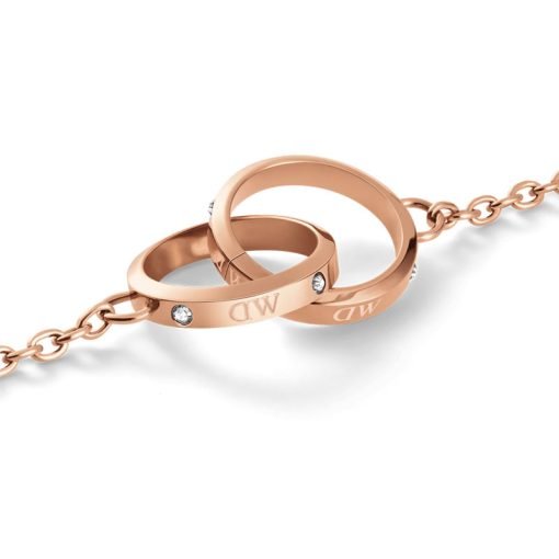 DANIEL WELLINGTON - COLLANA DONNA - CLASSIC LUMINE UNITY NECKLACE ROSE GOLD - immagine 2
