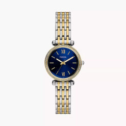 FOSSIL - Orologio Carlie Mini a tre sfere con bracciale in acciaio bicolore