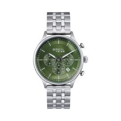 TRIBE by BREIL - OROLOGIO UOMO - CLASSY CHRONO GENT 42MM QUADRANTE VERDE