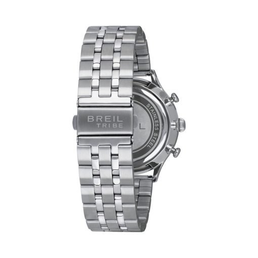 TRIBE by BREIL - OROLOGIO UOMO - CLASSY CHRONO GENT 42MM QUADRANTE BLU E MARRONE - immagine 3
