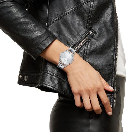 TRIBE by BREIL - OROLOGIO DONNA - TWINKLE SKY 2H LADY 33 MM QUADRANTE SILVER - immagine 4