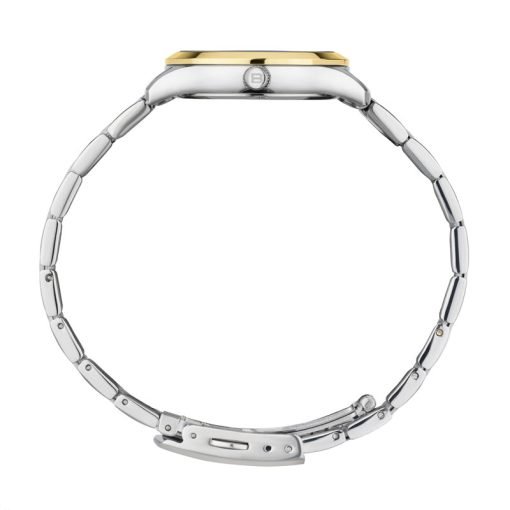TRIBE by BREIL - OROLOGIO DONNA - ABBY LADY 32 MM BICOLOR QUADRANTE SILVER CON CRISTALLI INCASTONATI LUNGO IL REHAUT - immagine 2