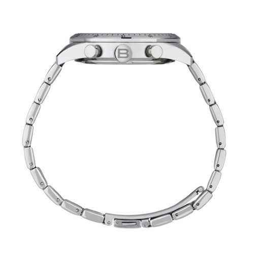 TRIBE by BREIL - OROLOGIO UOMO - JATO CHRONO GENT 42 MM QUADRANTE NERO CASSA E BRACCIALE IN ACCIAIO BILUX - immagine 3