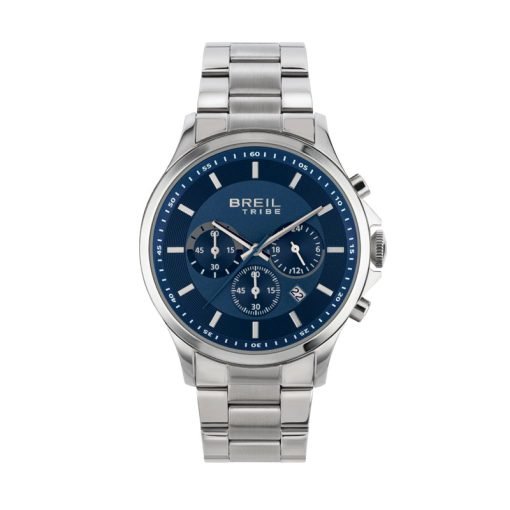 TRIBE by BREIL - OROLOGIO UOMO - KART CHRONO GENT 43 MM QUADRANTE DOBLE BLU