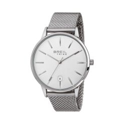 TRIBE by BREIL - OROLOGIO DONNA - AVERY 32 MM QUADRANTE SILVER CINTURINO MAGLIA IN ACCIAIO