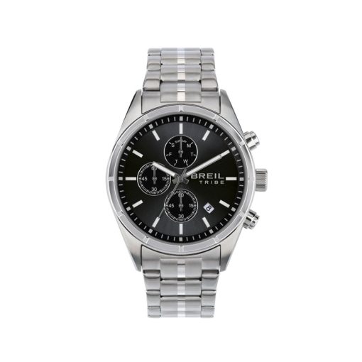 TRIBE by BREIL - OROLOGIO UOMO - CAPTAIN CHRONO GENT 42MM QUADRANTE NERO